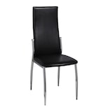 thumbnail of vidaXL Eetkamerstoelen 2 st kunstleer zwart