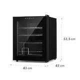 thumbnail of Klarstein Shiraz 16 Uno Weinkühlschrank 42l Touch-Bedienfeld 131W 5-18°C Schwarz