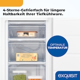 thumbnail of Exquisit Gefrierschrank, 85 Liter, Standgerät, 4-Sterne-Gefrieren, kompakt, platzsparend, GS81-H-010C weiss