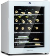 thumbnail of Klarstein Shiraz 16 Quartz Weinkühlschrank 42l Touch-Bedienfeld 160 W 5-18 °C Weißes Glas