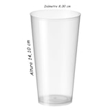 thumbnail of VASOMADRID S.L., Vaso cocktail alto 500 ml, Caja de 500 uds en bolsas de 25 uds, PP Reutilizable, ref. vi-501b25