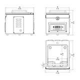thumbnail of Sammic SE-316 envasadora al vacío de sobremesa, bomba Busch 16 m³/h, barra 320 mm, vacío con sensor, doble sellado