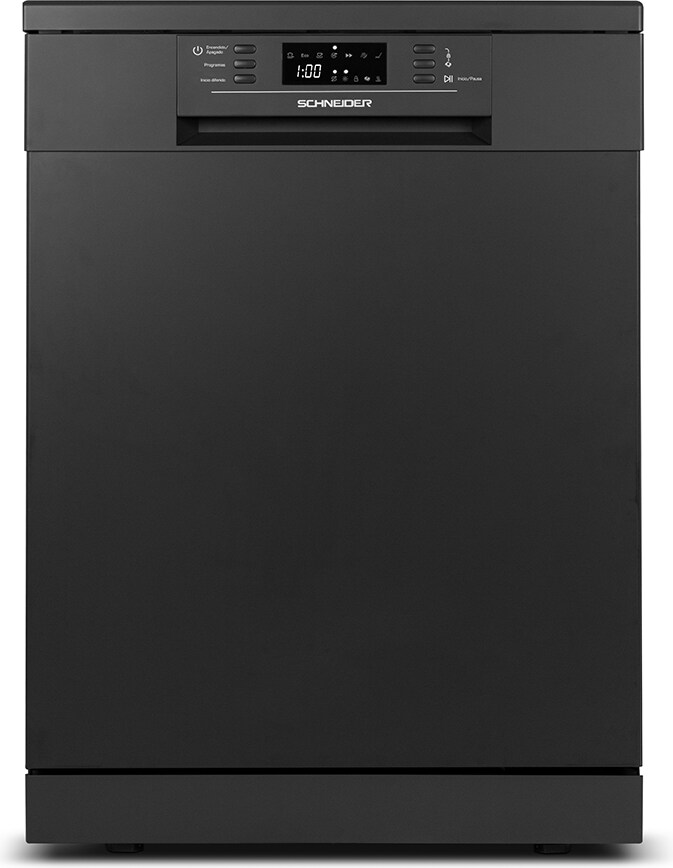 Lavavajillas Capacidad 14 Cubiertos D Gris Oscuro Mate SCHNEIDER SCDW1446IDBM