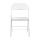 thumbnail of Silla Plegable Acolchada Blanca GH91