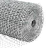 thumbnail of vidaXL Gelaste draadhek Zilver 0.8 x 50 m Staal