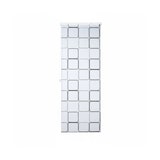 thumbnail of Relaxdays Duschrollo Square, wasserabweisend, Retro Badrollo Wanne u. Dusche, Deckenmontage, 80x240 cm, semitransparent
