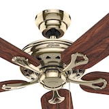 thumbnail of Hunter Savoy MP Deckenventilator  (Ø) 132 cm Flügelfarbe: Rosenholz Gehäusefarbe (Details): Messing