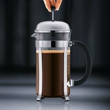 thumbnail of Cafetière Chambord 3 tasses en inox -  35.00 cl Transparent / Cristal Rond Verre Bodum 7.50x13.50 cm