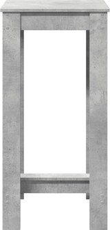 thumbnail of Betongrauer Stehtisch 51x50x103,5 cm, Holzwerkstoff Solaris Chic-Modell