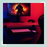 thumbnail of Relaxdays Tastaturablage, 65 x 24 cm, ausziehbar, klemmbar, ergonomisch, Tastatur Schublade Unterbau, modern, schwarz