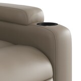 thumbnail of vidaXL Massagesessel mit Aufstehhilfe Cappuccino-Braun Kunstleder