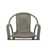 thumbnail of METRO PROFESSIONAL Fauteuil de terrasse NARNI, alu/poly rotin, empilable, kaki