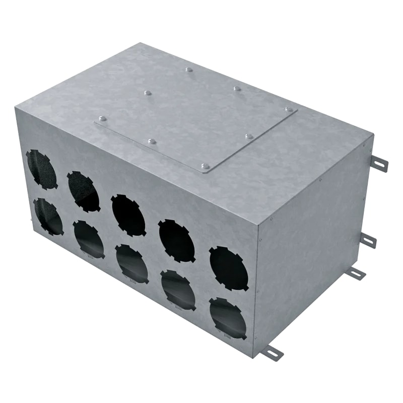 BlauFast Metallverteilerkästen 90 mm - Blauberg Ventilatoren - LB11407.6