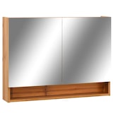 thumbnail of Helloshop26 - Armoire à miroir de salle de bain led 80 x 15 x 60 cm MDF chêne 02_0006729