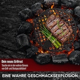 thumbnail of GUSSKÖNIG Grillrost aus Gusseisen mit Beinen D 30cm