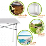 thumbnail of Mesa camping plegable de aluminio 70x70x70 cm Aktive Camping