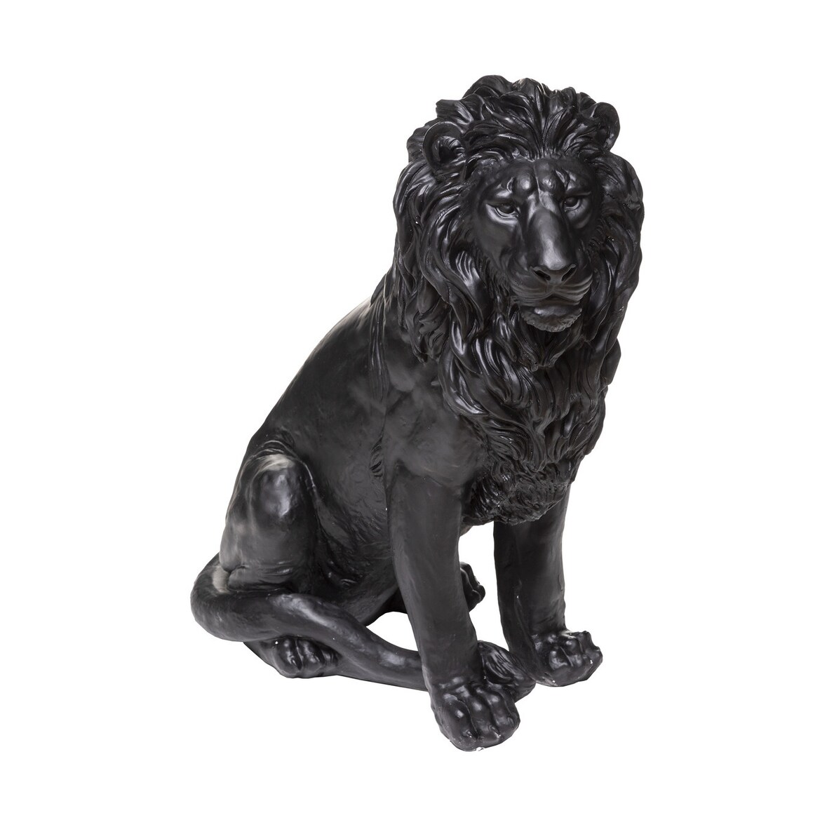 Objet déco Lion en magnésie 68 x 37 x 80 cm intérieur ou extérieur