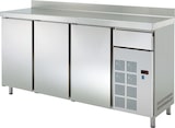 thumbnail of Kühler gegenauflager 3 türen 1 schublade - 2020x600x1050 mm - 220 W 230/1V - 76979509 Eurast