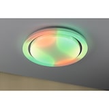 thumbnail of Paulmann LED-plafondlamp Rainbow met regenboogeffect    RGBW+ 2800lm 230V 38,5W dimbaar Chroom#Wit 70547