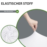 thumbnail of 5er Set Stehtischhusse 60 cm weiß Tischdecke Husse Partytisch Bistrotisch Decke