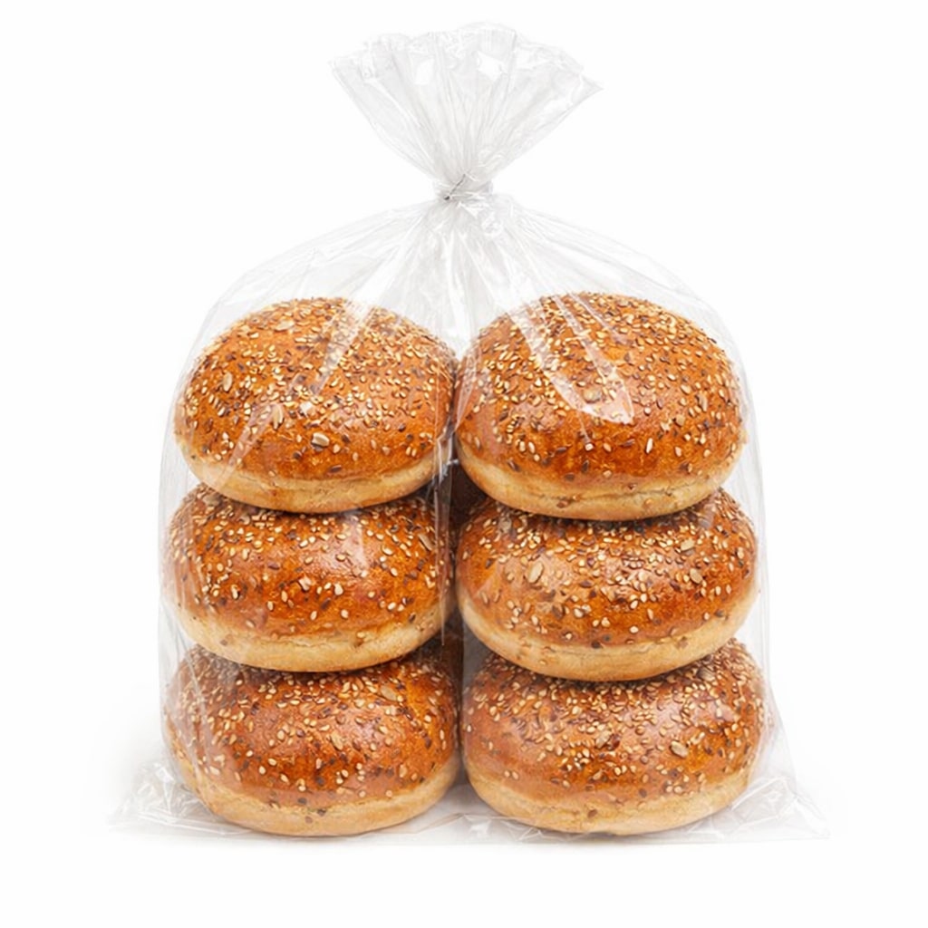 Pain burger  aux céréales 90g Diamètre 10