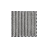 thumbnail of KAWOLA Sitzgruppe CHARME 3-Sitzer Sessel Hockerbank Cord grau
