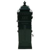 thumbnail of vidaXL Säulenbriefkasten Aluminium Vintage-Stil Rostfrei Grün