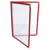 thumbnail of Garcia de Pou - Menu "Américain" Din-A5 2 Corps Bordeaux Pvc