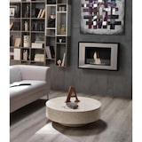 thumbnail of Round 1 - Tavolino  (85 x 85 x 28h) in Pietra fossile beige