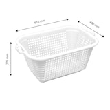 thumbnail of GILAC Corbeille à linge - 60 L - Blanc G611021