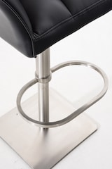 thumbnail of CHEFGASTRO Barhocker PHILADELPHIA Edelstahl HxBxT 88x64x45cm Kunstleder Schwarz Barstuhl