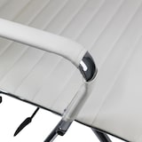 thumbnail of Silla de Escritorio con Ruedas Elegance 116x89x60cm Blanco O91