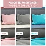 thumbnail of Teddyplüsch Winter Bettwäsche 200x200 Rosa Anthrazit 3 teilig flauschig warm