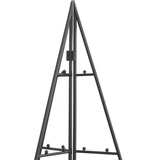 thumbnail of vidaXL Metall-Weihnachtsbaum für Dekorationen Schwarz 140 cm