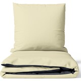 thumbnail of Baumwolle Bettwäsche Set 200x200 cm Taupe Anthrazit Wendebettwäsche mit Reißverschluss