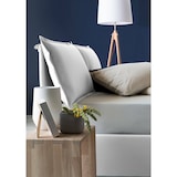 thumbnail of Dmora Doppelbett Dabdelli, Bettkasten mit Stoffbezug, 100 % Made in Italy, Öffnung vorne, geeignet für Matratzen 160 x 200 cm, Weiß