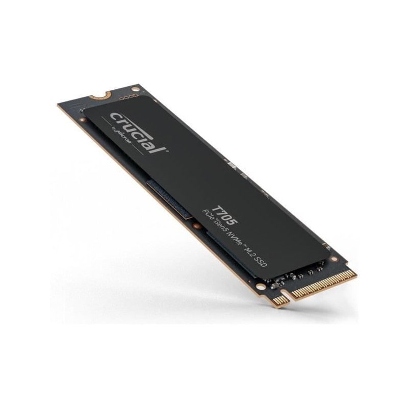 Ssd Interne Gaming - Crucial - T705 Ssd 1to Pcie Gen5 Nvme M.2 (2024) - Rétrocompatibilité Pcie 3.0 Et 4.0 - Ct1000t705ssd3