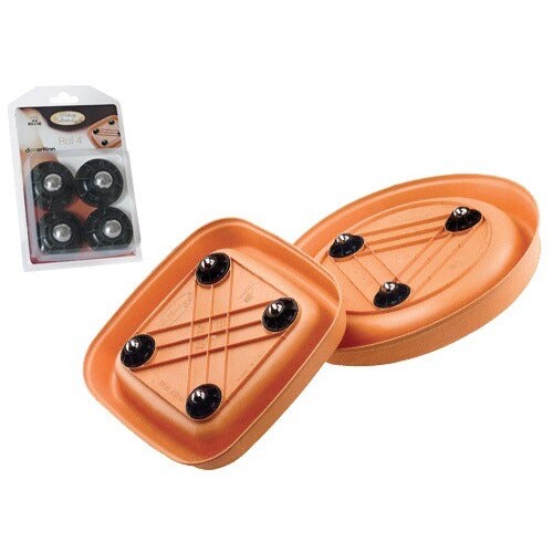 Ruote di ricambio per sottovasi Rol4 confezione 4 pezzi GDM