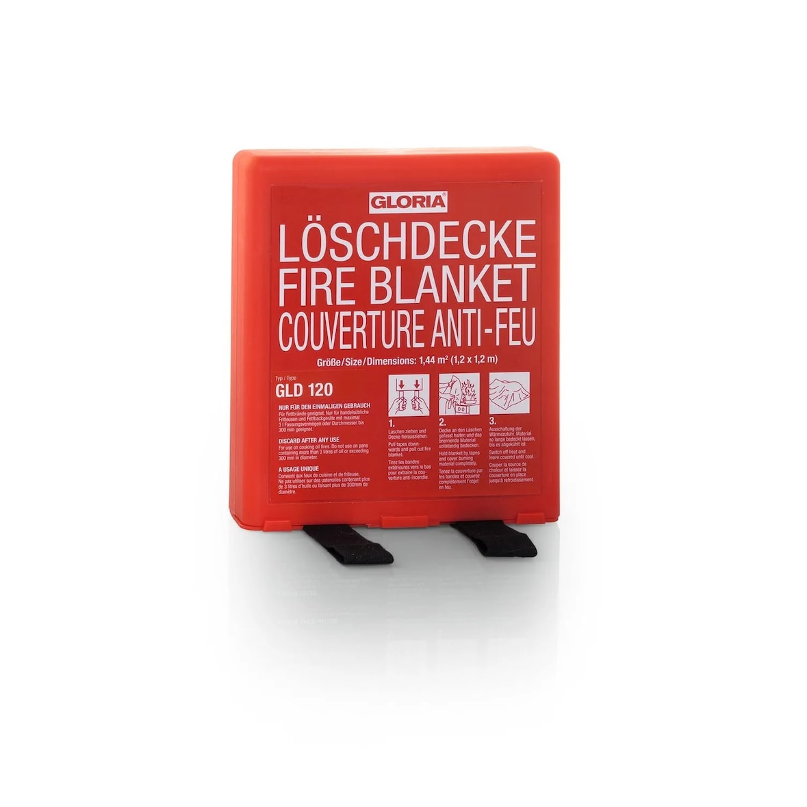 Löschdecke - GLD120 aus silikonbeschichtetem Glasfasergewebe