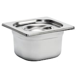 thumbnail of Gastro M Edelstahl GN-Behälter 10cm GN1/6