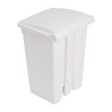 thumbnail of Contenedor de basura con pedal para cocina Jantex, blanco, 45 l