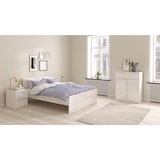 thumbnail of WellHome - Mesita de Noche con 2 Cajones en color Blanco 41 x 50 x 50 cm - Sil White