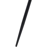 thumbnail of Lot de 2 chaises visiteurs Enid recouvertes de similicuir ou de tissu Noyer / Noir/Similicuir