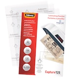 thumbnail of Fellowes fogli plastificatrice A3 Capture125- ImageLast™, buste per plastificatrice formato A3, 125 Micron, confezione da 100 pouches per plastificare