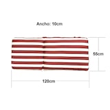 thumbnail of Almofada almofadada para espreguiçadeira de deck rede 120x55x10Cm