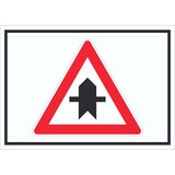 thumbnail of Vorfahrt nächste Kreuzung/Einmündung Symbol Schild A6 Rückseite selbstklebend