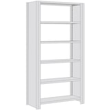 thumbnail of PROREGAL Fachbodenregal FALKE mit Seitenwand | Heavy-Duty | Grundregal | HxBxT 250x128x60cm | 6 Ebenen | Fachlast 350kg | Einseitig nutzbar | Verzinkt