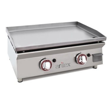 Plancha a gas 60 cm en acero laminado de 6 mm 60PGLN de Arilex