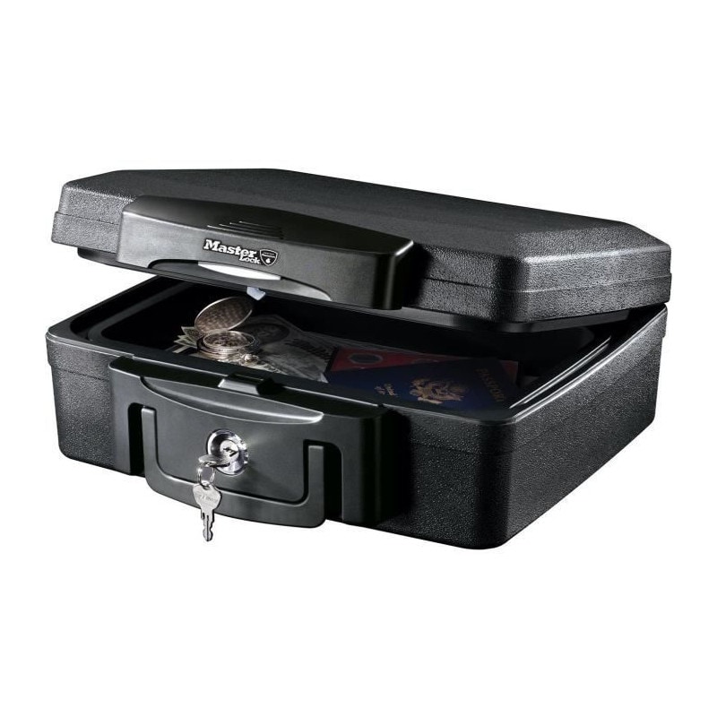 Master Lock Malette De Sécurité / Coffre Fort - Anti Feu Et étanche - Format S - 4,9l