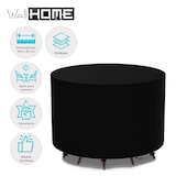 thumbnail of WellHome - Runde Tischabdeckung Ø160xH80cm wasserdicht mit UV-Schutz